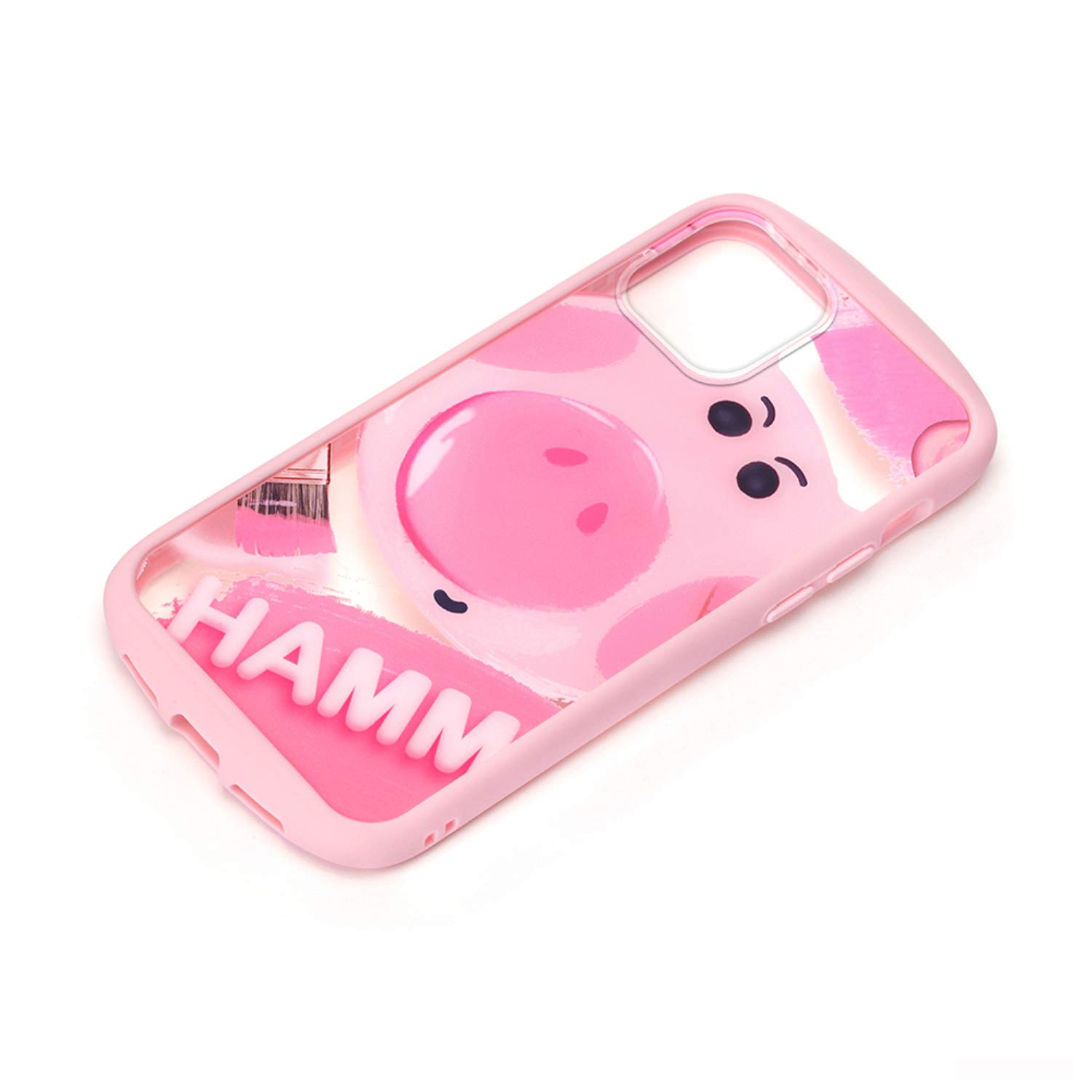 Premium Style iPhone 12 mini用 ガラスタフケース ハム PG-DGT20F07TOY