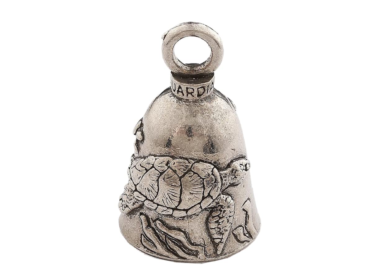 Sea Turtle Guardian® Bell Motorcycle - Harley Accessory HD Gremlin NEW Riding Bell Key Ring Mod