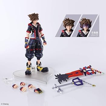 ディズニー　キングダムハーツ　ソラ　フィギュア　ブリングアーツ　ガーディアン Amazon.co.jp: KINGDOM HEARTS II ブリングアーツ ソラ