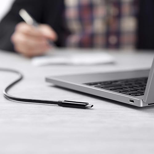 Miniatura 4 de Cable de datos y carga directa USB tipo C compatible con Xiaomi Poco X3 Pro con conectores USB-C duales de 2 5 Gbps (625 MBs)