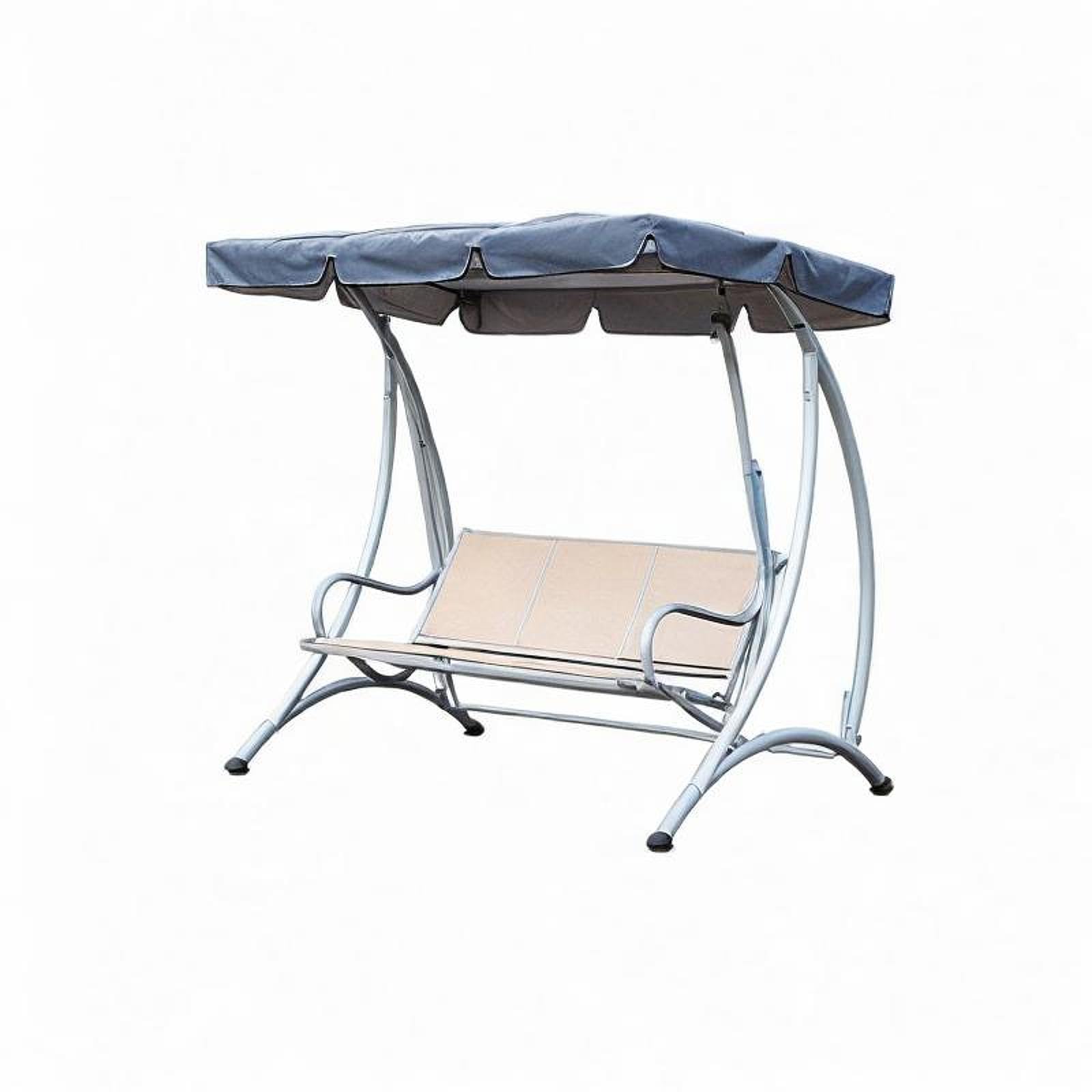 Cubierta de Reemplazo para Balancín Exterior Tela Oxford Impermeable para de Columpio y Hamacas Protección Lluvia y Polvo Adecuada, Azul Marino