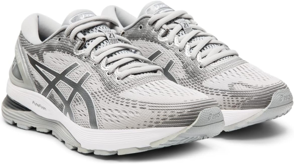 ASICS Gel-Nimbus 21 Men's Running Shoe 7 Mid Grey/Silver