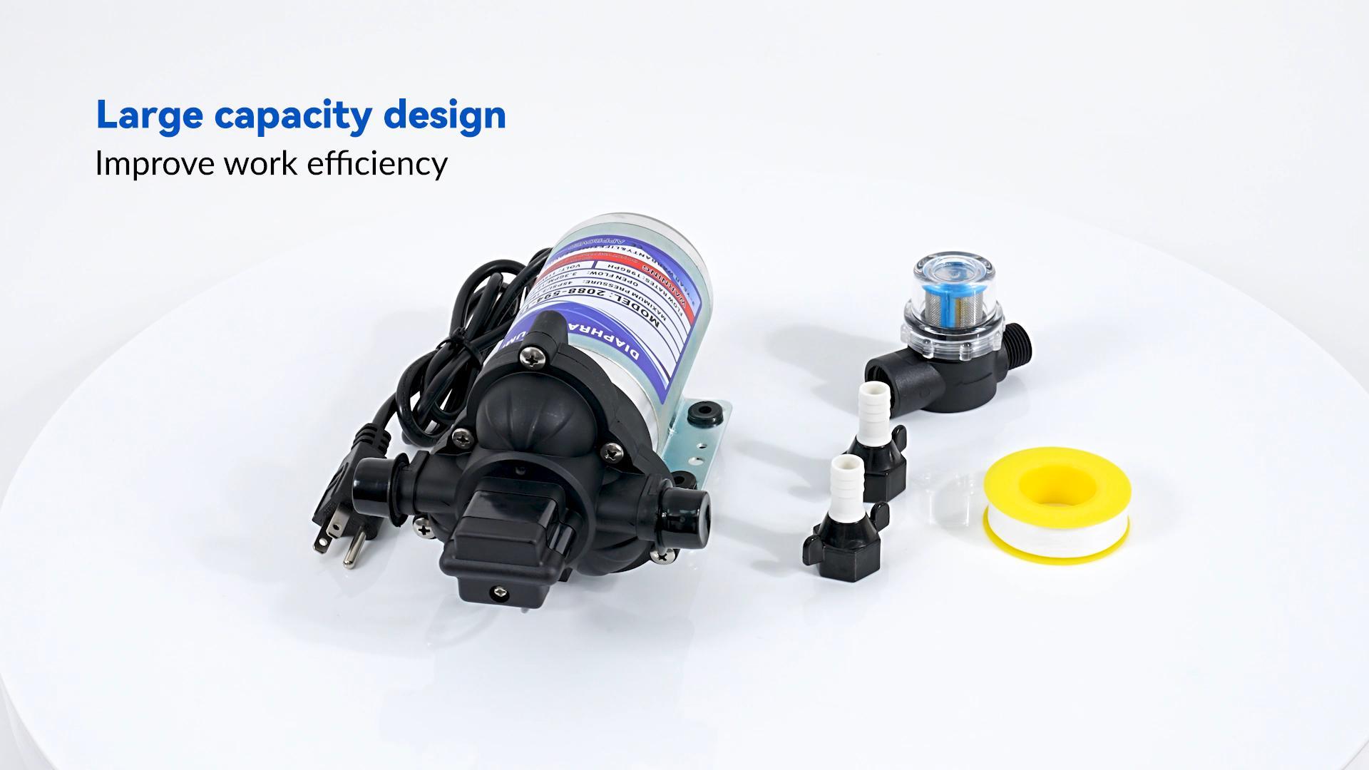 Amazon.com: Industrial Diaphragm Water Pump 2088-594-154, 198GPH