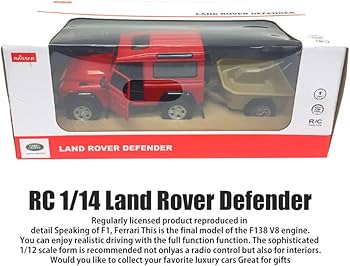 Amazon.co.jp: ラジコン RC 1/14 ランドローバー ディフェンダー (黒