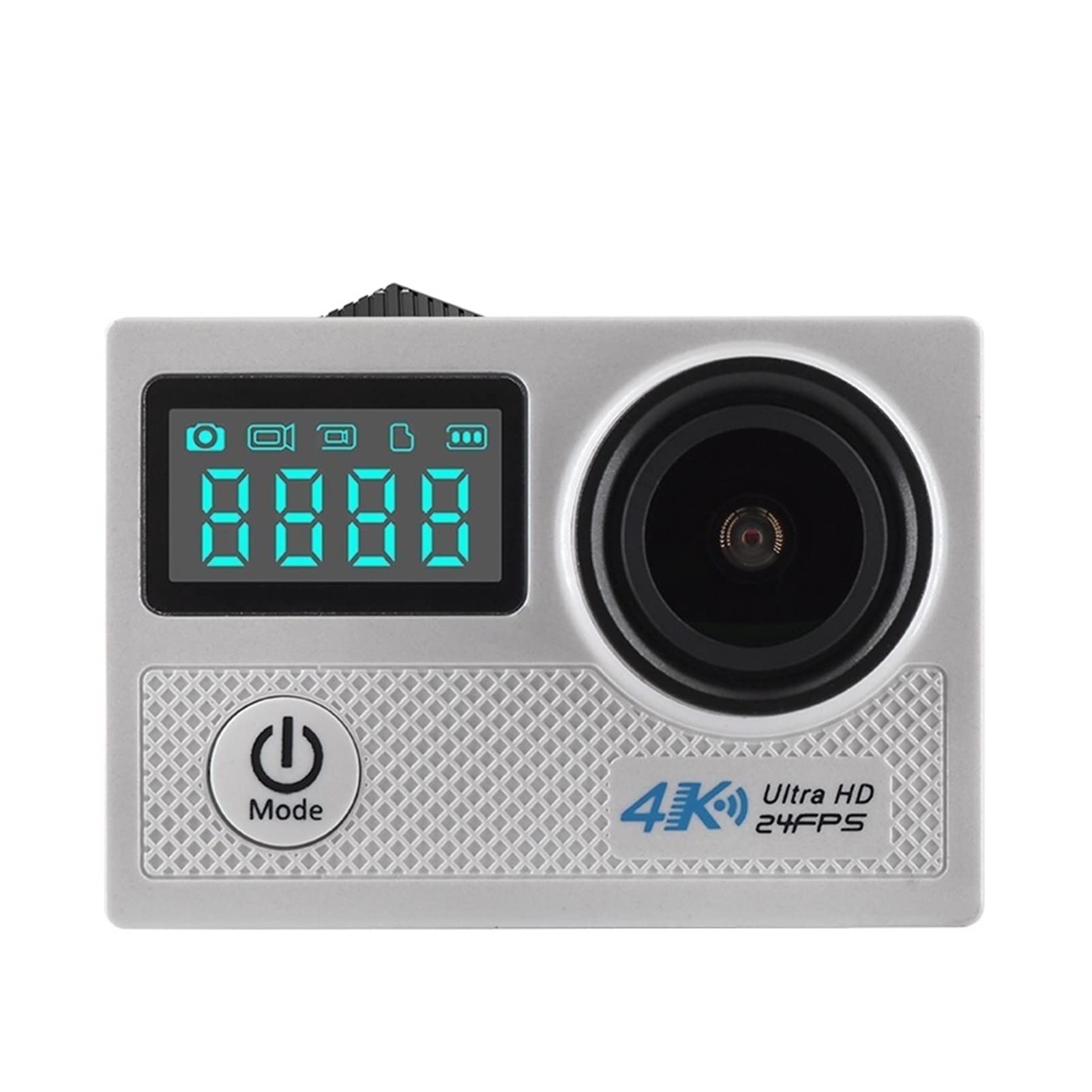 Kamera akcji, HD. Mini 4k Sports. DV. Kamera sportowa Przenośna wodoodporna(Wit)