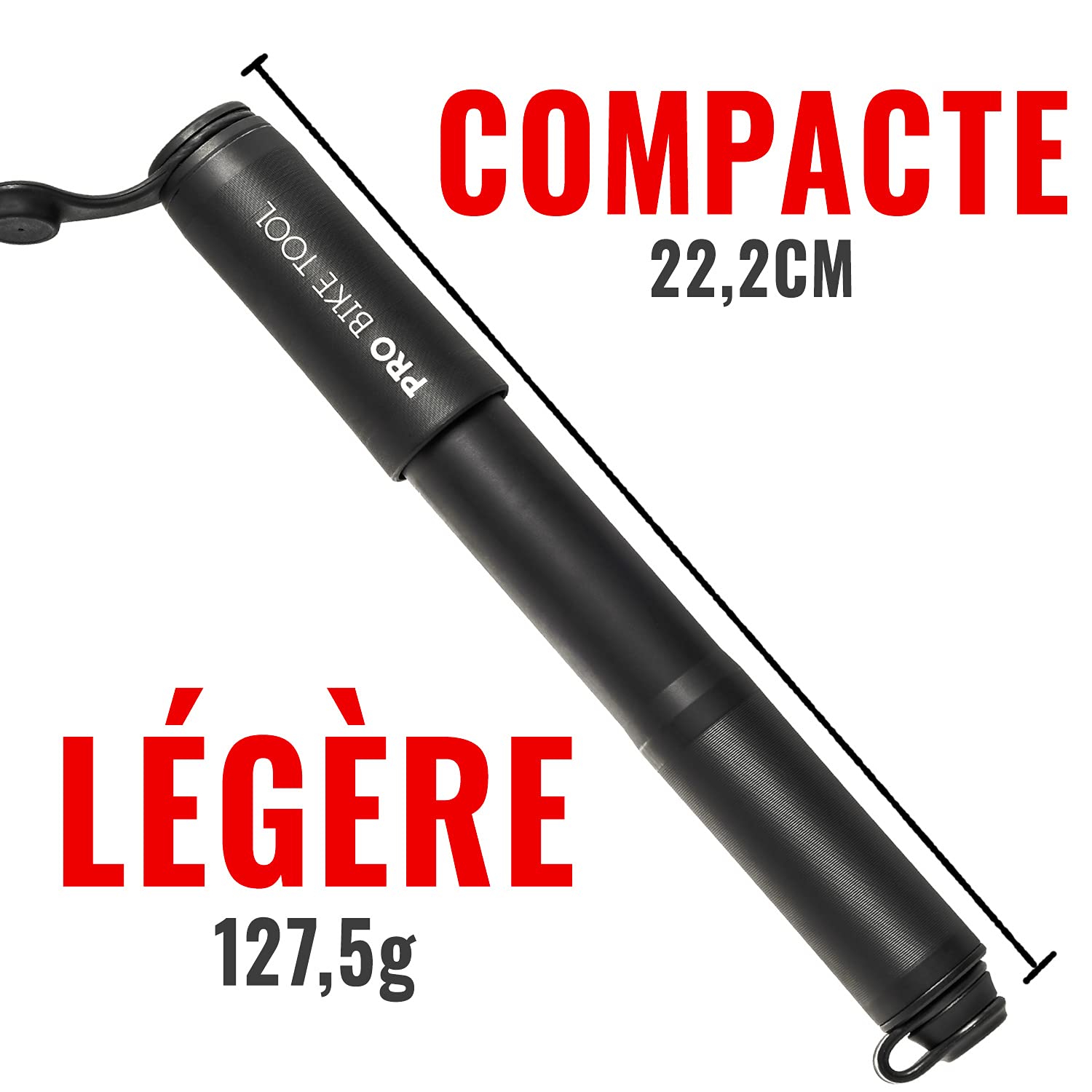 Mini Pompe à Vélo PRO BIKE TOOL Alu Presta Et Schrader Occasion