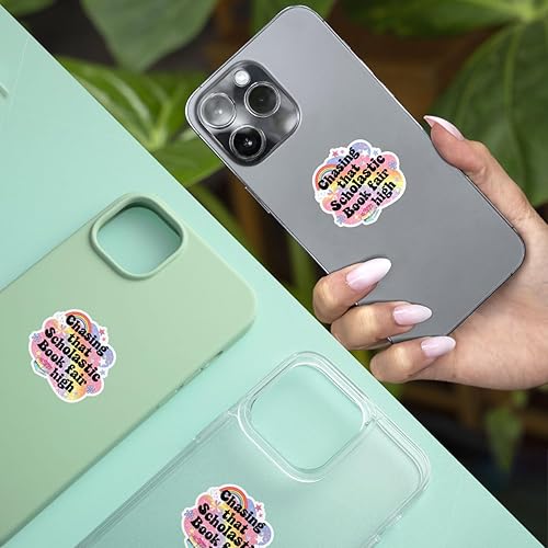 Miniatura 6 de 3 calcomanías de Chasing That Scholastic Book Fair High, regalo para lector Bookish Chasing That Scholastic Book Fair High Stickers 90s Nostalgia