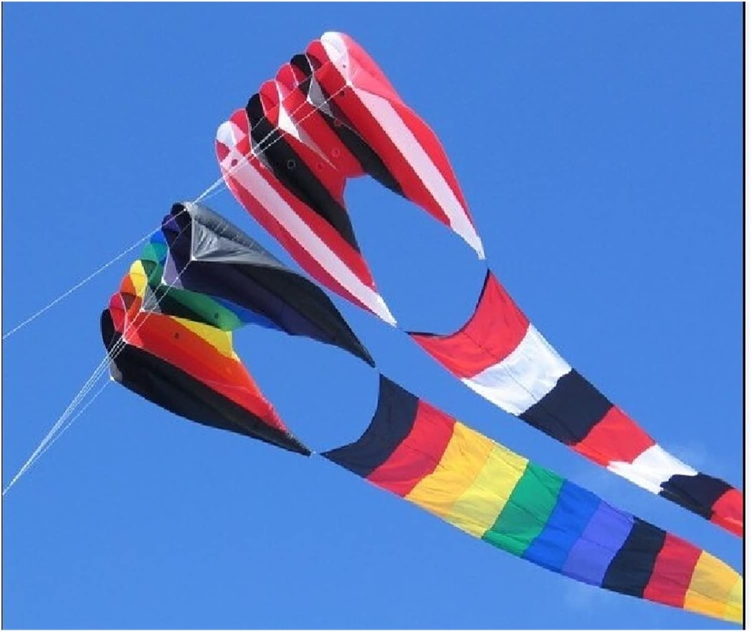 DAPERCI Kites Pilot Software Kite,Tail Soft Kite