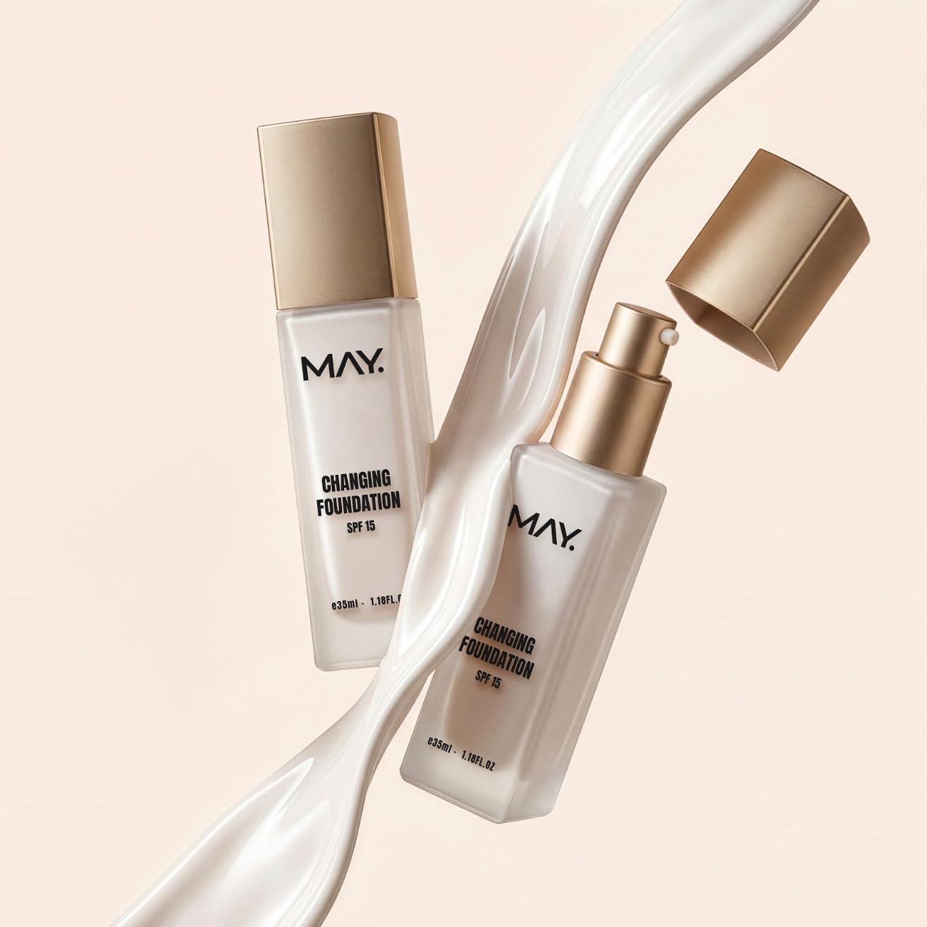 May Cosmetics 2 x Changing Foundation 35 ml