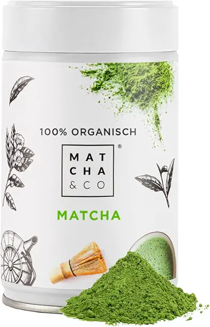 Ceremonial Grade Organic Matcha Green Tea Powder 80g - From Japan