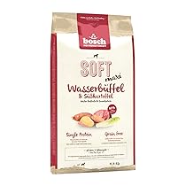 bosch HPC SOFT Maxi Bufalo d’acqua & patata dolce | Cibo semi-umido per cani adulti di taglia grande | Proteina singola | Senza cereali | 1 x 12500 g
