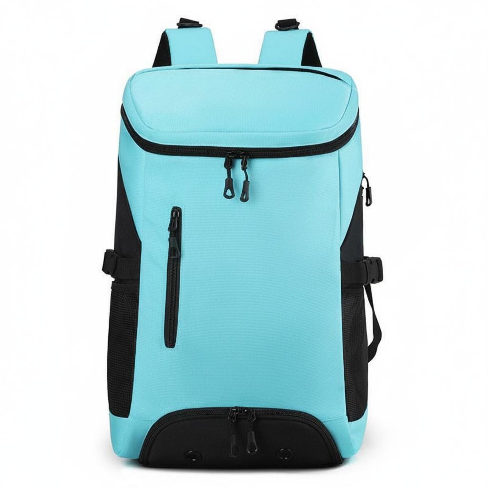 Multi-Layer Storage Badminton Racket Backpack Long-Lasting Badminton Bag Padded Shoulder Straps Large Capacity Sports Backpack Lightweight for Athletes, Gym, Commuting, Blue, 49-32-24cm-image-40