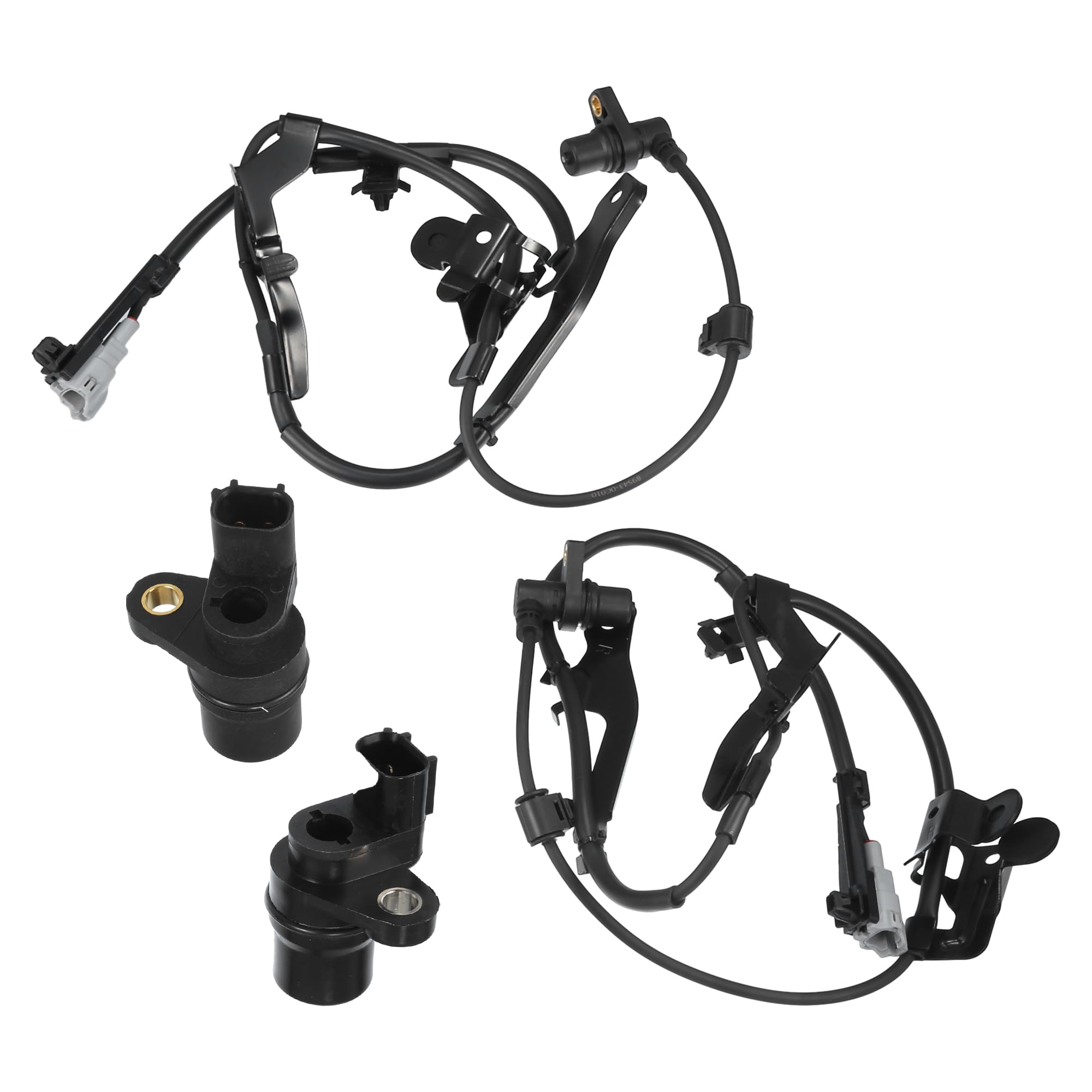 QUARKZMAN 1 Set Sensore di velocità ruota ABS anteriore posteriore sinistro destro per Toyota Tundra