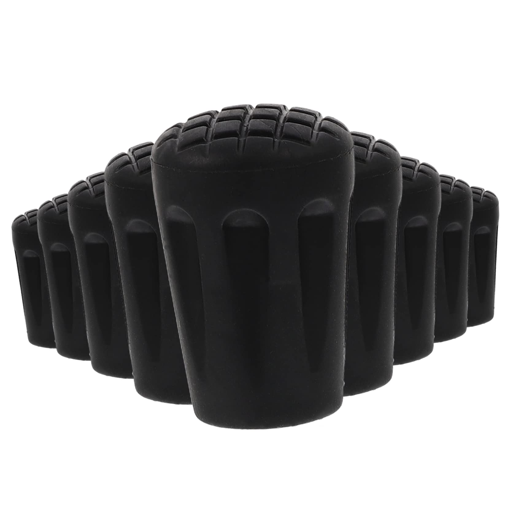 Gogogmee Hiking Pole Foot Pack Trekking Poles Tips Skid-Resistant Cane Foot Pads for Walking Stick Replacement
