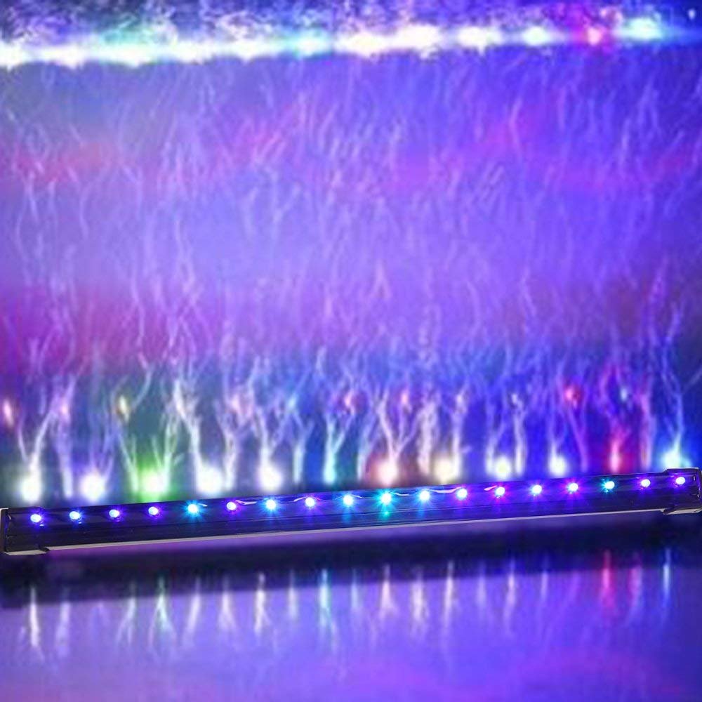 Éclairage Aquarium Led Lampe Sous-Marine Luminaire En Tube Pour Submersible Poisson Étanche Fish Tank Lumière