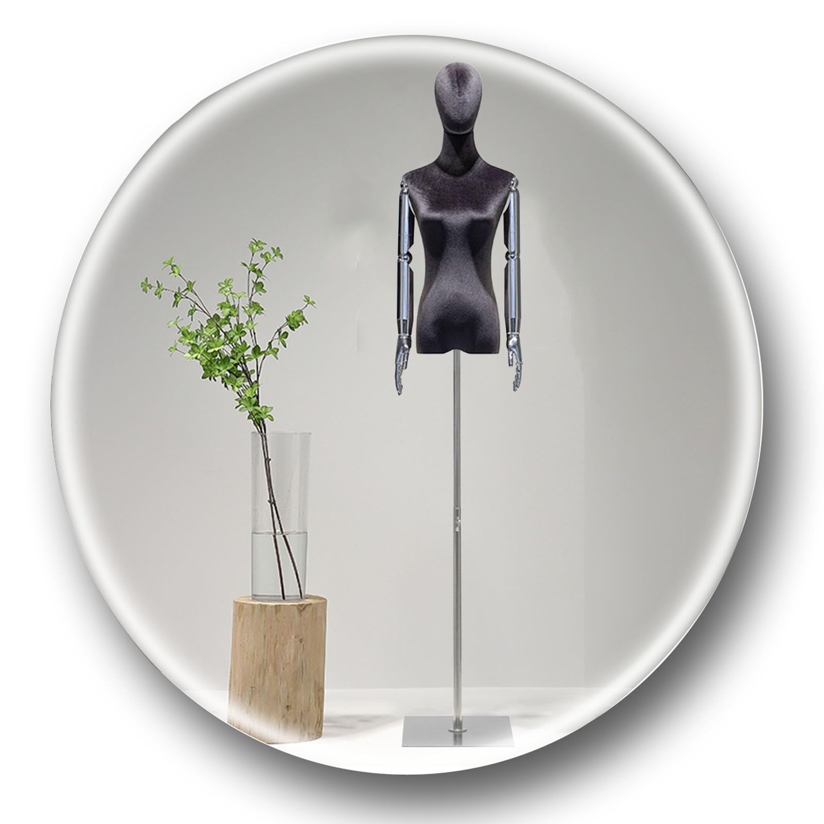 Buste de couture ajustable de 135 à 195 cm pour confection