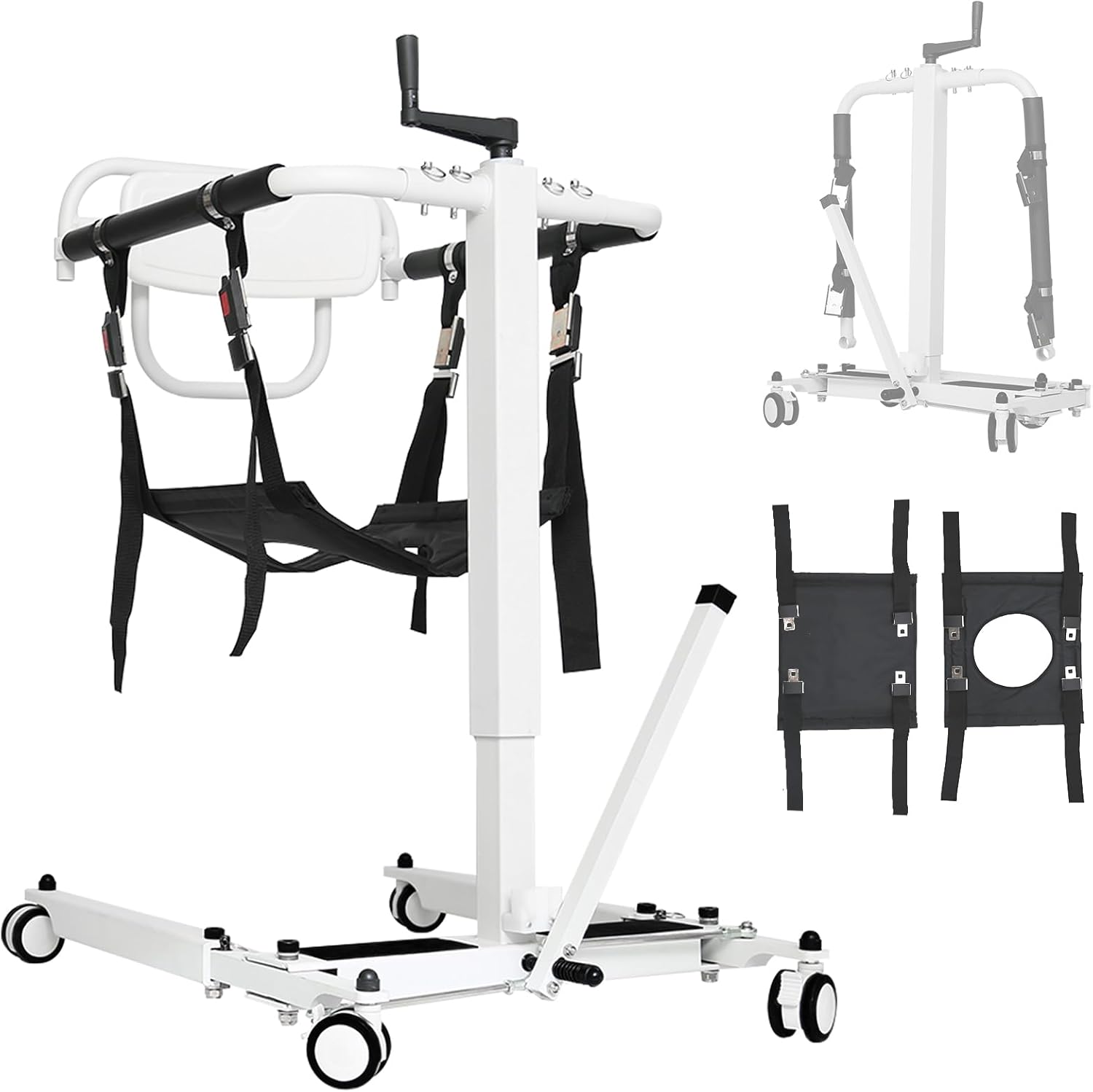 Patient Lift for Home, Foldable Patient Lift Transfer Chair