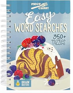 Piece of Cake Easy Word Searches: More than 350 puzzles for the word search lover! (Brain Busters)