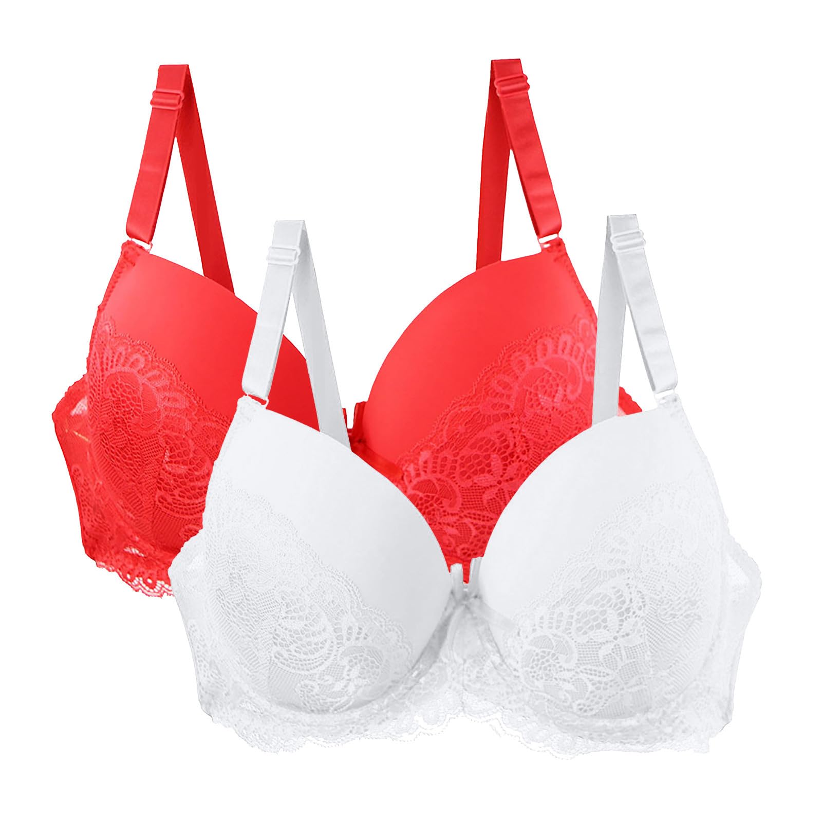 Push up BH mit bügel Blumen Spitzen Bralette Bustier BHS Comfort Bra Unterwäsche Bequemer Bralette