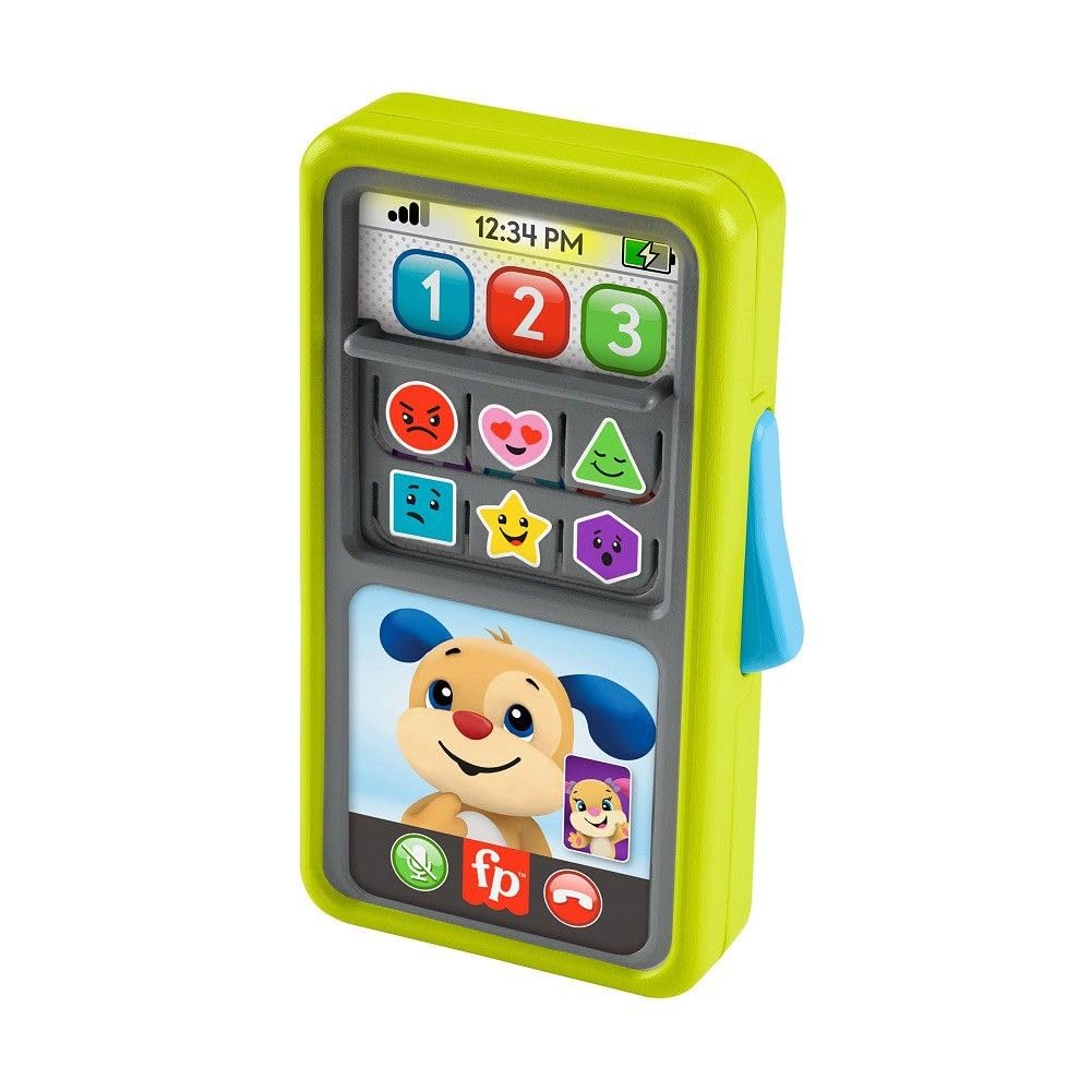 Fisher-Price Slide to Learn Smartphone, Version: Czech; English, UK; Hungarian; Polish; Slovak, HNL43