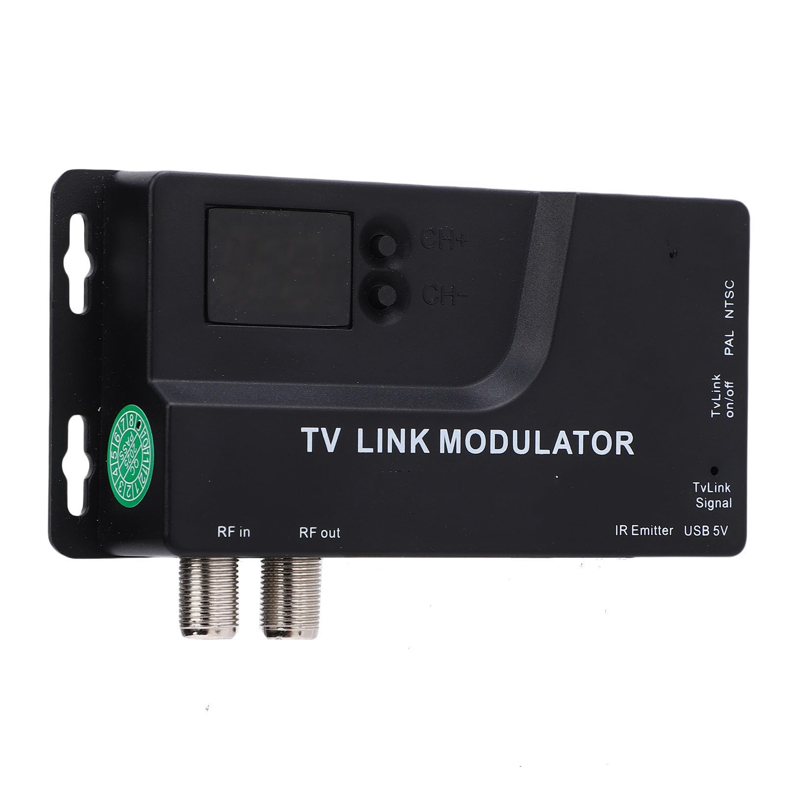 Yosoo Health Gear HDMI-zu-RF-Modulator, 1080P HDMI-Koaxialkonverter mit NTSC PAL-Unterstützung, RF-Modulator 471,25 MHz-885,25 MHz für TV-Spielekonsole, 1.4 Kompatibel mit Set-Top-Box