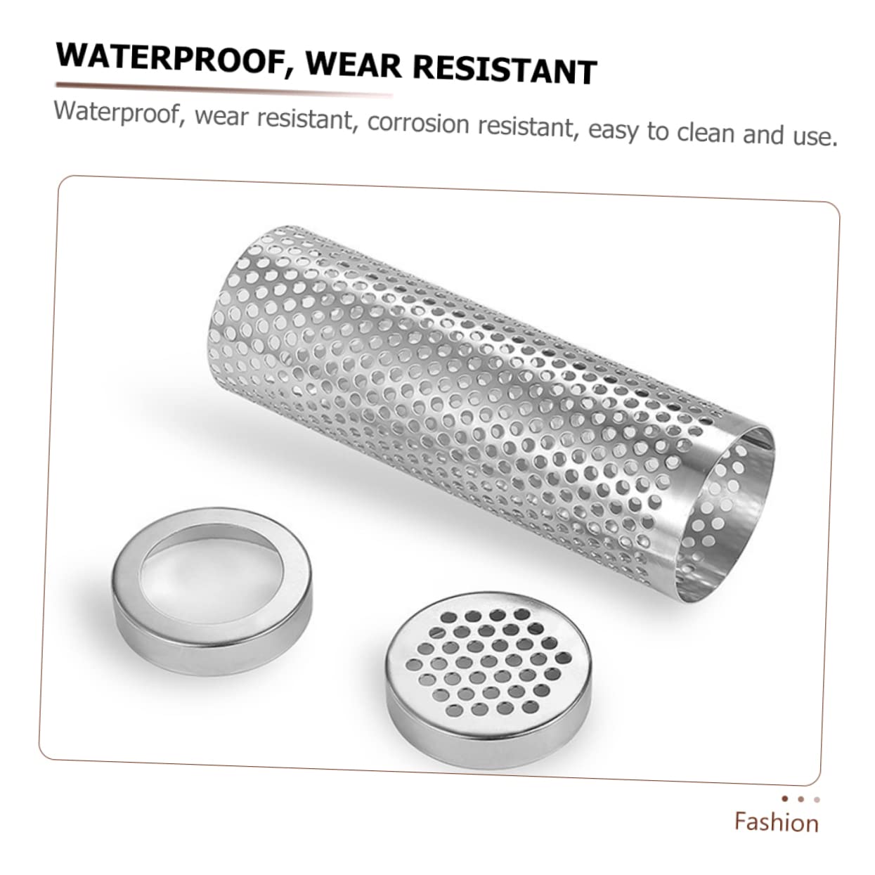 Mipcase 3pezzi Tubo per Affumicatura Acciaio Inossidabile Utensile Pratico per Barbecue Resistente e Facile da Pulire per Uso Quotidiano e Grigliate all Aperto