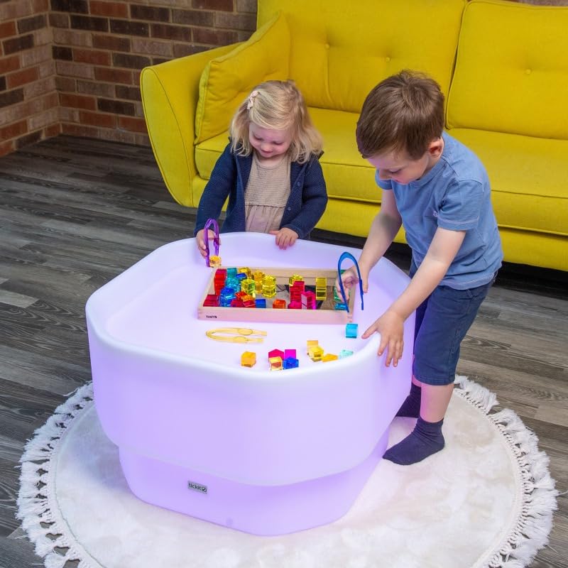 Table sensorielle Tuff tickit Discovery Glow lumineuse LED pour jeux - 5