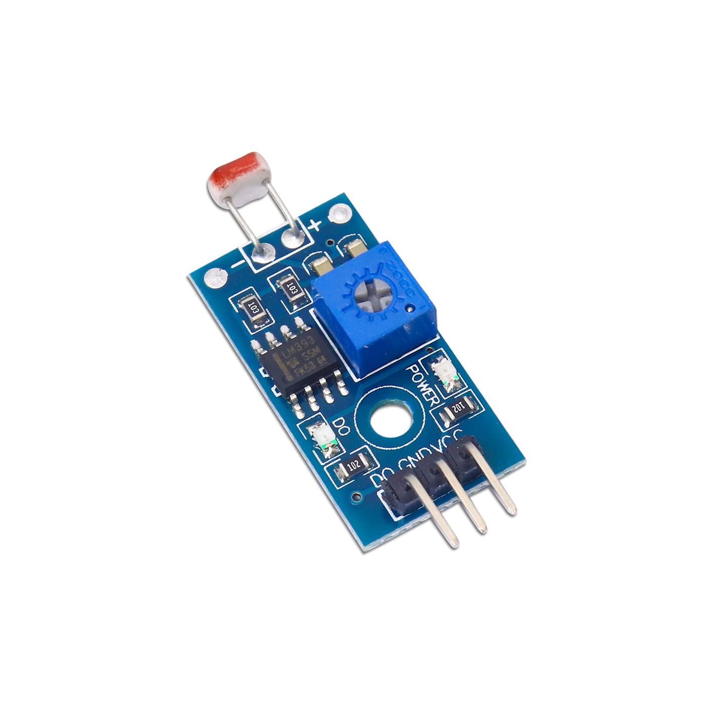 Electronic Spices Light Intensity Photosensitive Sensor Resistor Module for Development board (Photosensitive Sensor)