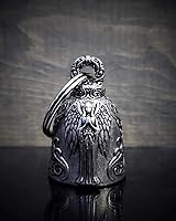 Vista 2 de Bravo Bells - Accesorio de Campana Ángel de Motociclista o Llavero para la Suerte - Fabricado en los Estados Unidos