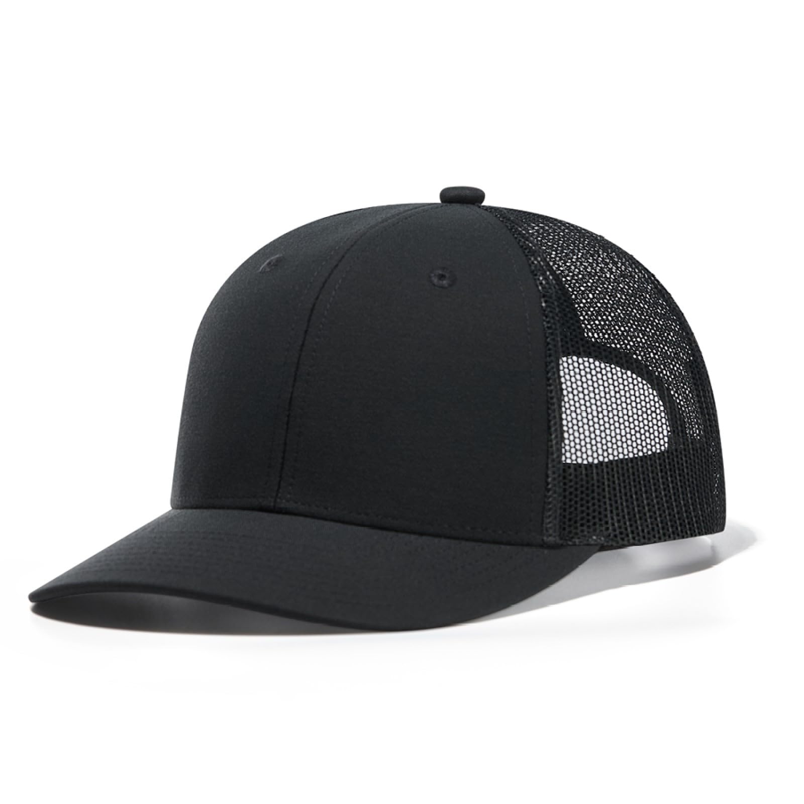 Halohorus Unisex C6 Deepgray Snapback Trucker Hat – Trendy Baseball Cap For Casual Outing