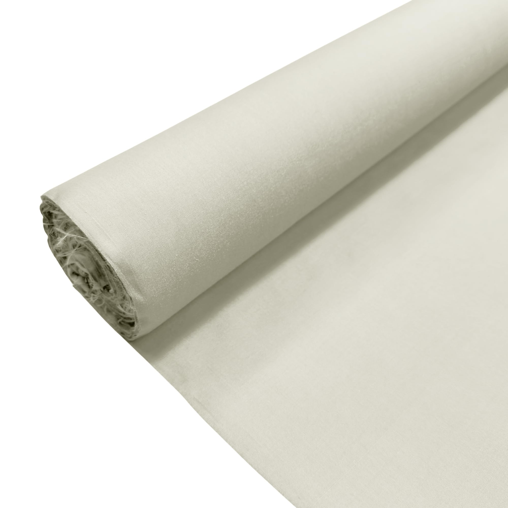 Thefabrictrade Buttermilk Plain Polycotton Fabric Dress Craft Poly Cotton Material | 1 Metre (100Cm X 112Cm) | Soft Poly Cotton For Sewing, Dressmaking, Crafts, Bunting & Lining