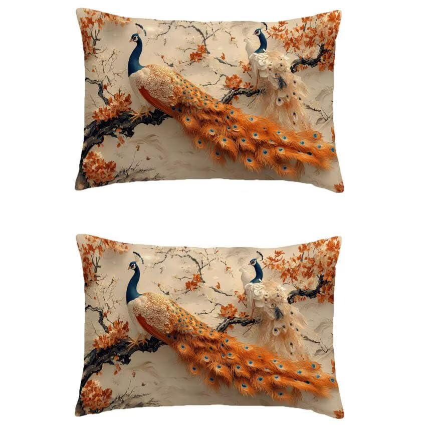 Housse de coussin 70x90cm rectangulaire lin contre la pluie