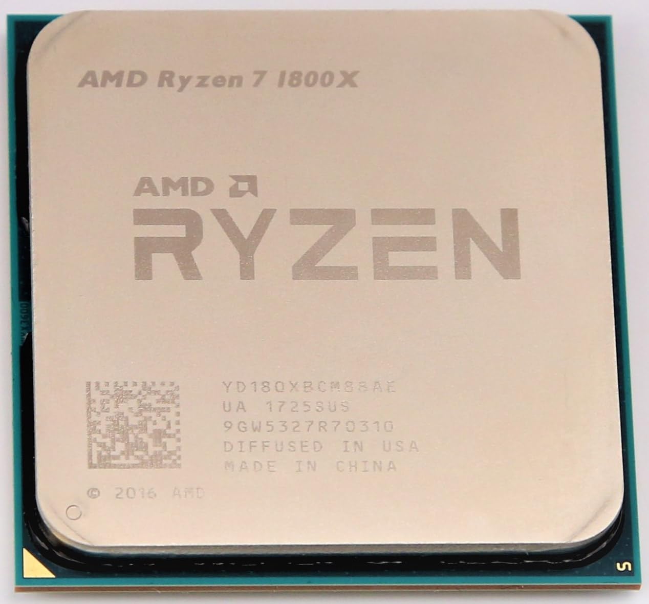 AMD Ryzen 7 1800X (8X 3,6GHz) YD180XBCM88AE Socket AM4#306900