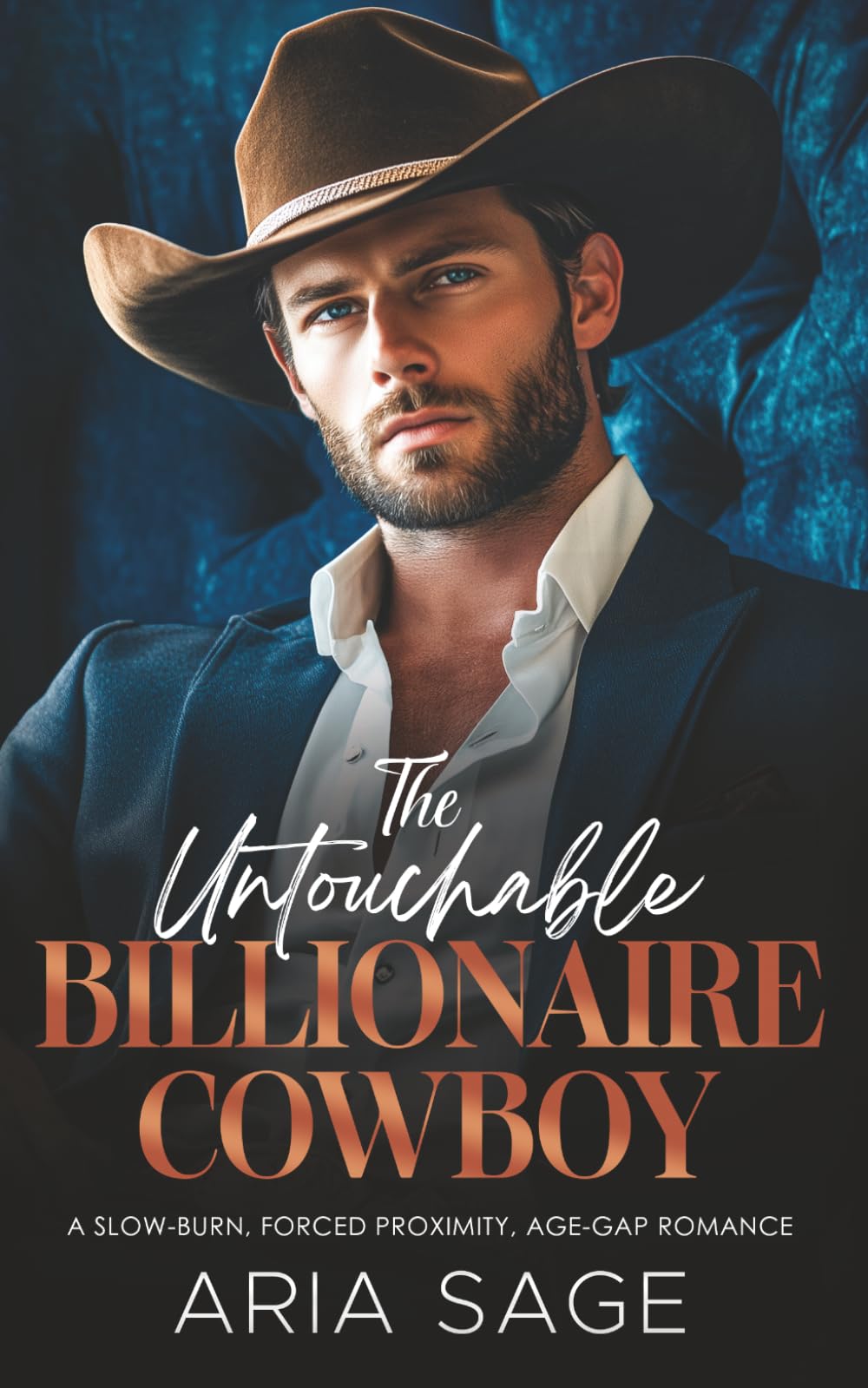 The Untouchable Billionaire Cowboy: A Slow-Burn, Forced Proximity, Age-Gap Romance