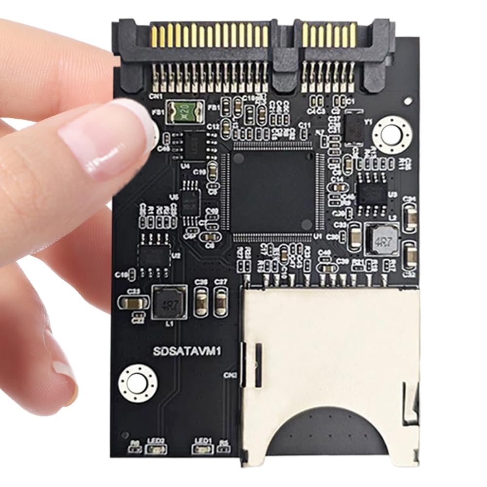Obudowa adaptera karty pamięci SD na SATA SSD do akcesoriów SATA SSD 6.3 cm