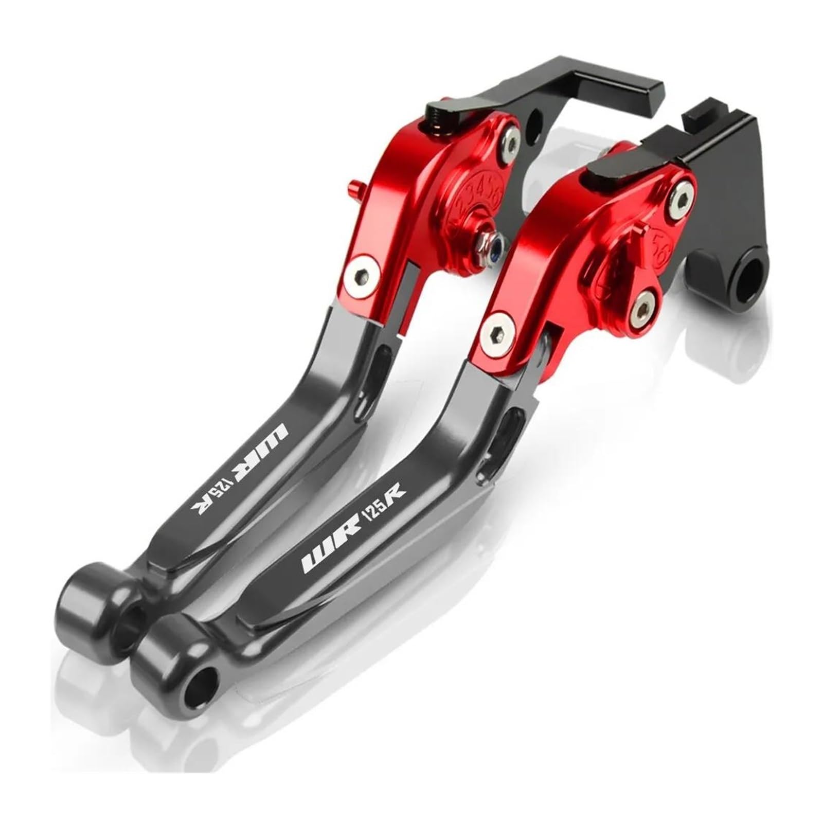 para YA&MAHA WR125R WR 125R 2012-2016 Manetas De Freno Y Embrague Ajustables para Freno De Mano De Motocicleta(E)