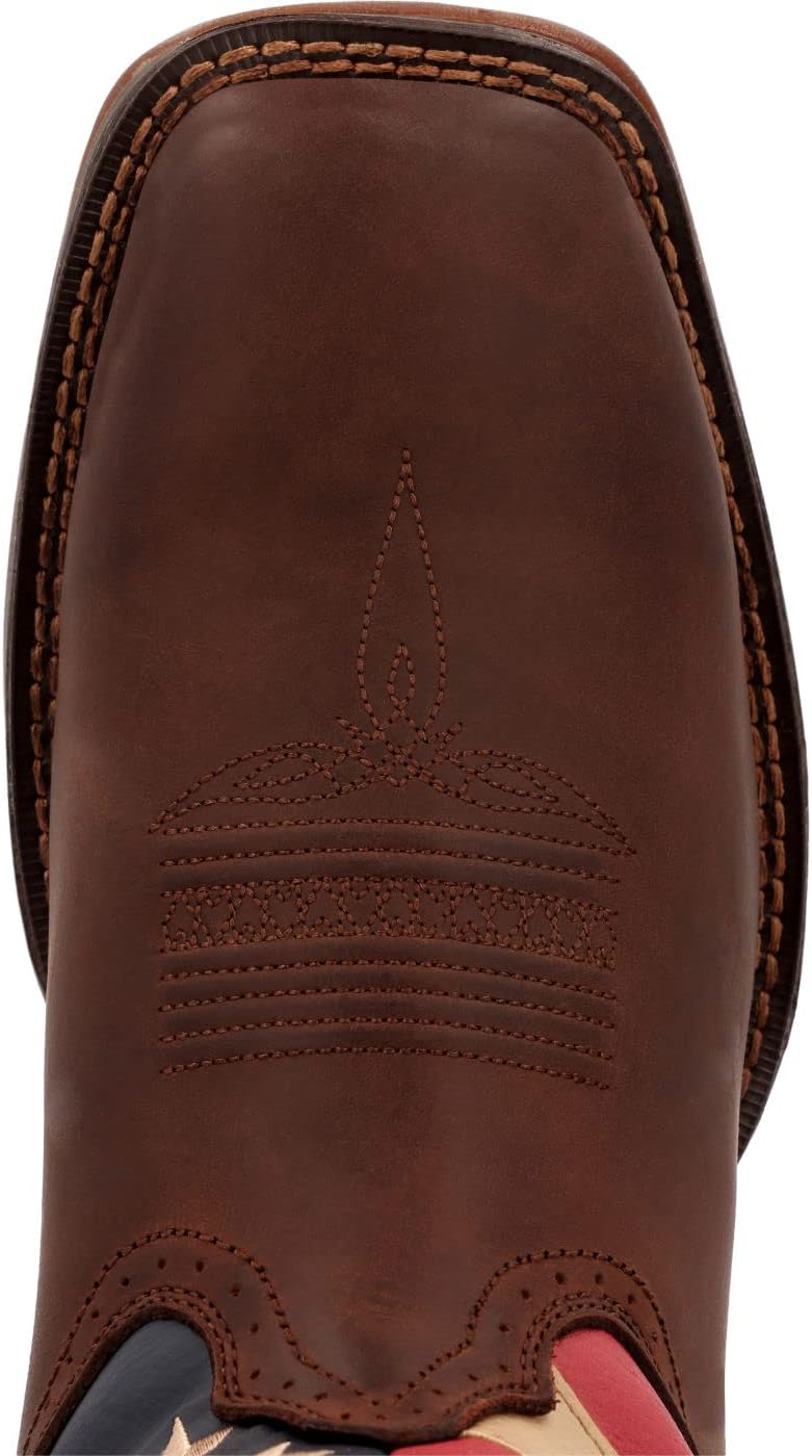 Durango Men's Patriotic Pull-On Western Flag Boots - Image 7