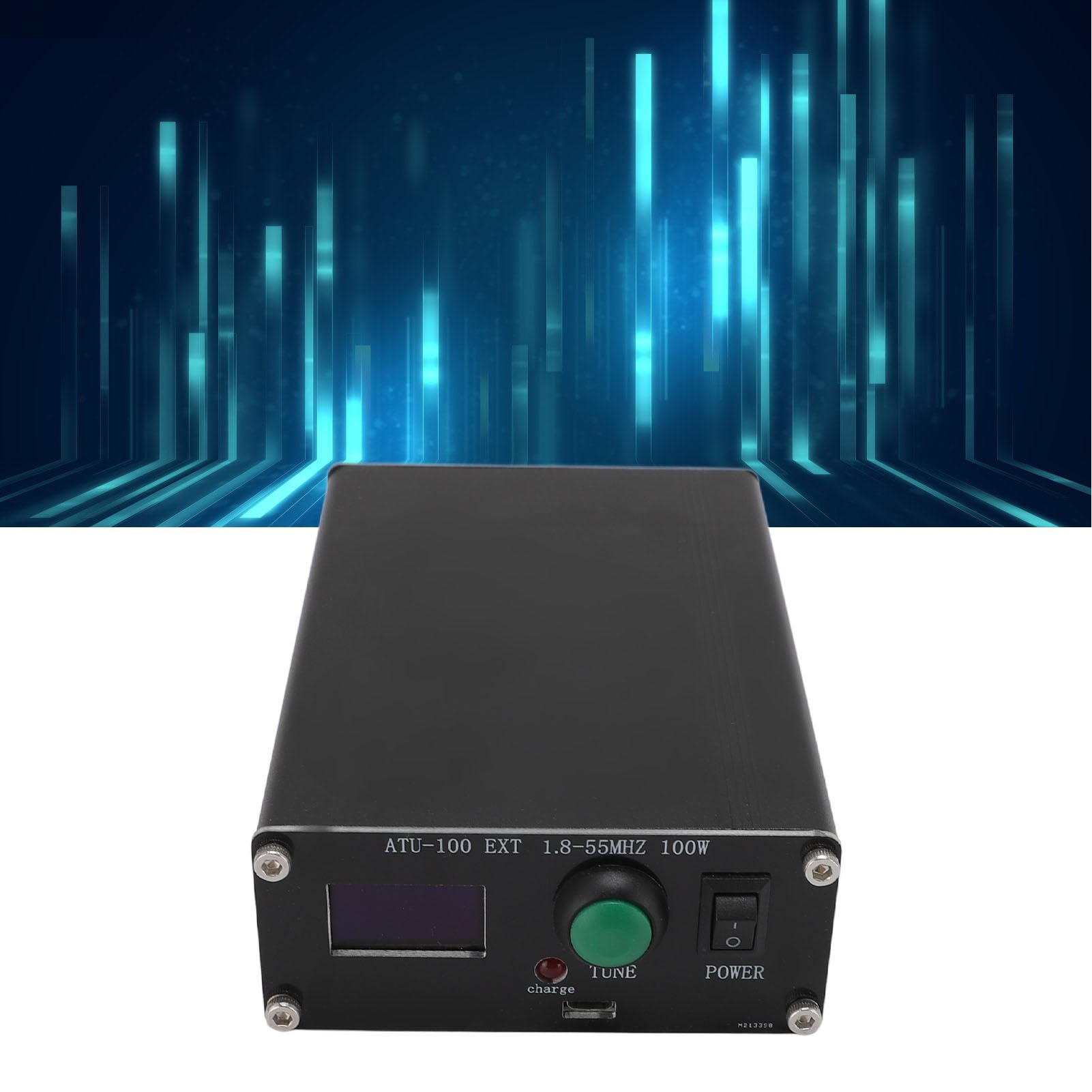 Jiawu Sintonizzatore D' Automatico Facile da Usare per 1,8-55 MHz con Uscita da 100 W, Leggero e Robusto per Tutti gli Utenti