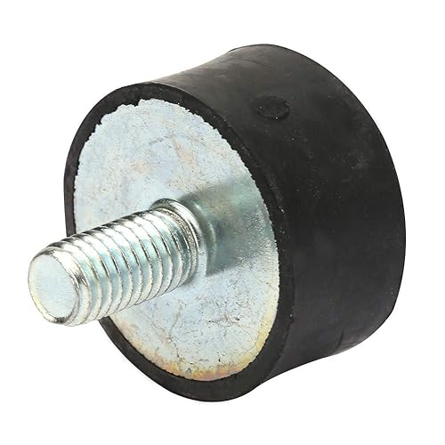 Miniatura 3 de M8 Control de ruido Montaje de goma Control de vibración Bobina antivibración para motores (VD30* 15 M8* 15)