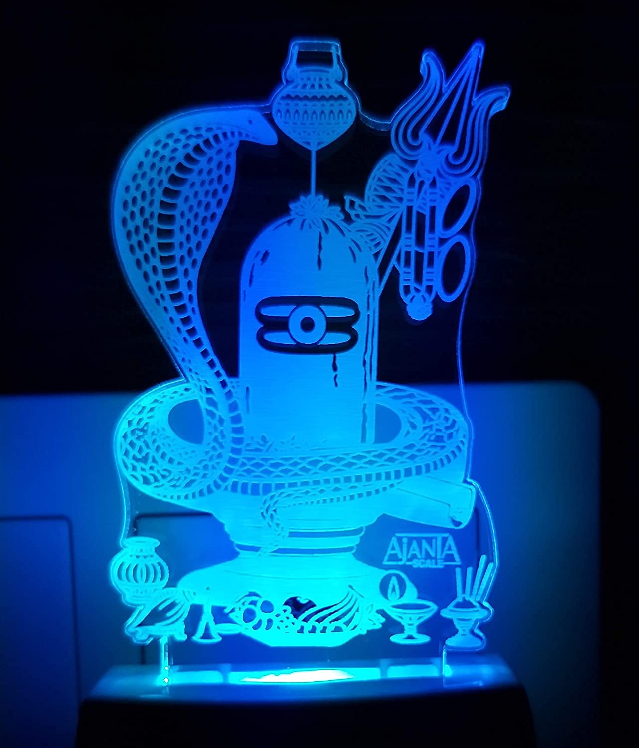 3D Optical Illusion Night Lamp Crazy A1 Gadget