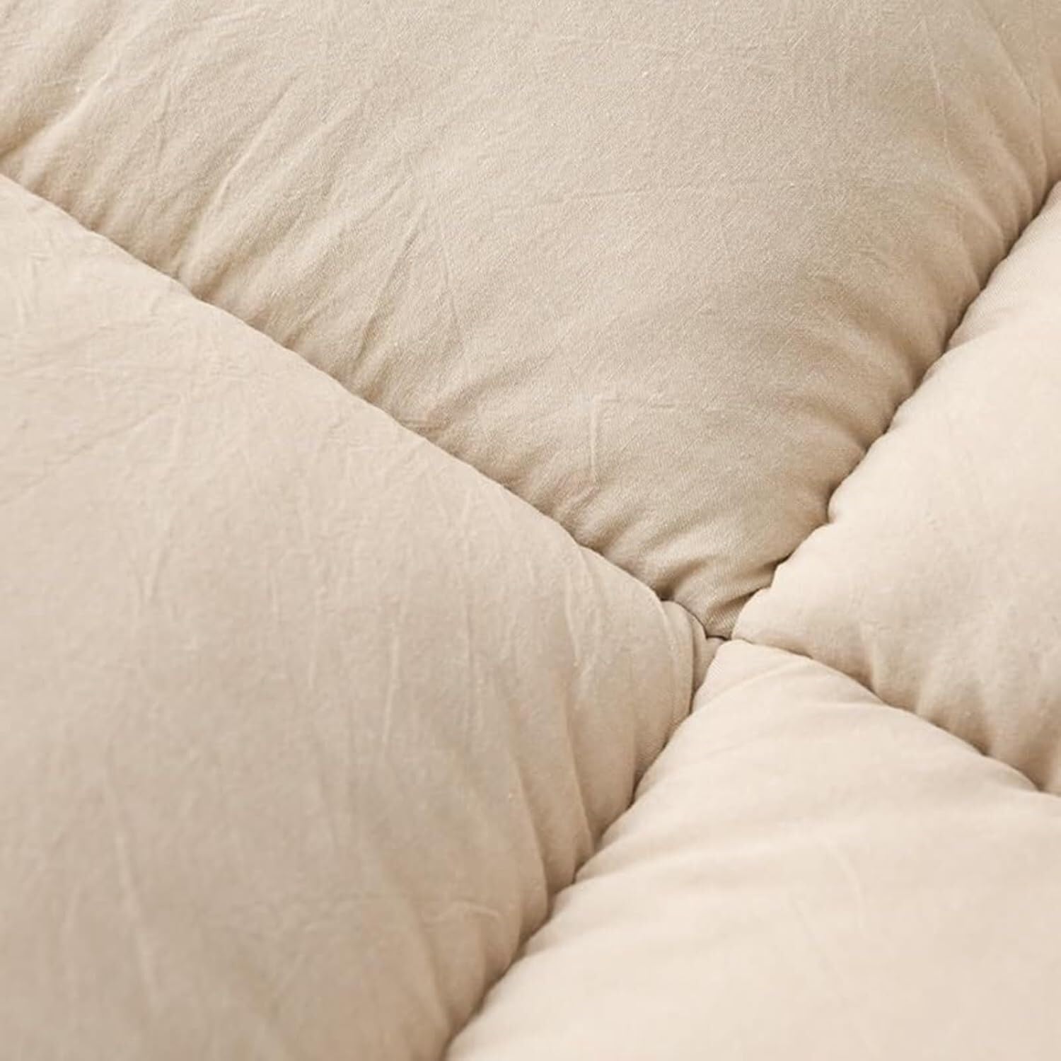 Japanische Boden-Futonmatratze, Verdickter Klapp-Futon, Twin/Full/Queen, Schlafsofa, Faltbares Roll-Up-Gästebett, Tragbare Campingmatte, Isomatte, King(Khaki,35.4"x79")