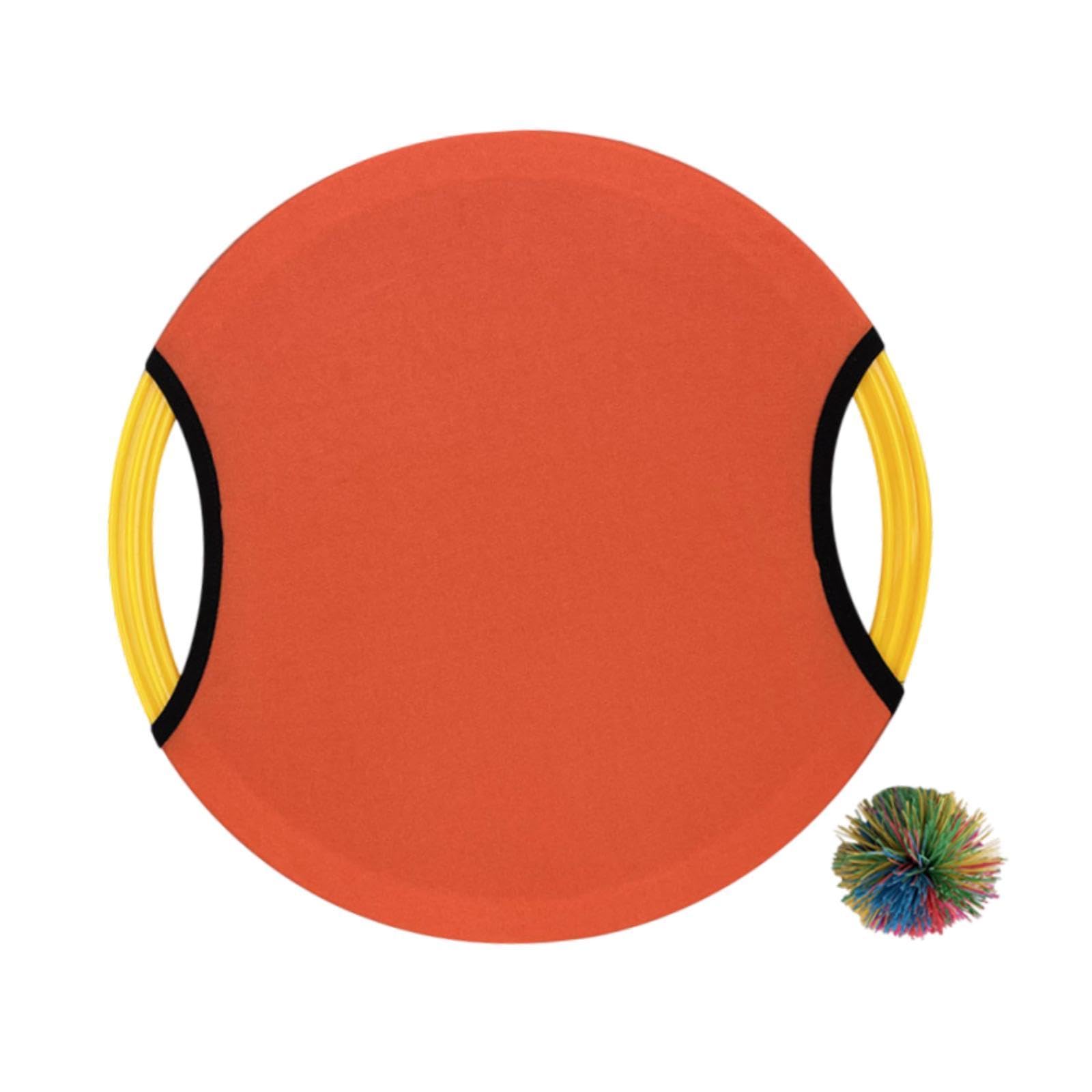 Paddelballspiel für Trampolin, Und Fangspaß für Kinder Und Erwachsene, Orange