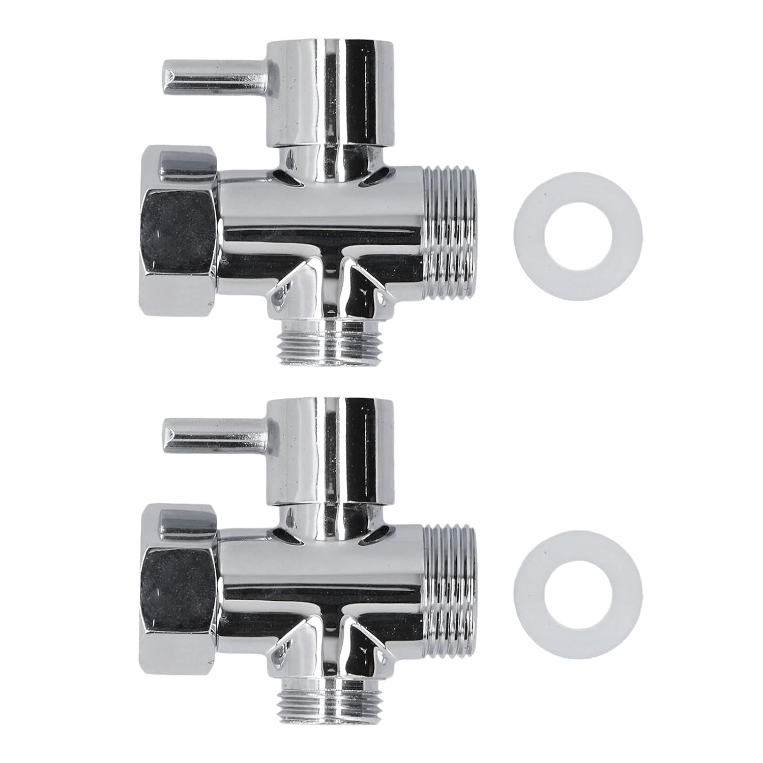 Washing Machine Diverter Valve, G1/2in 1 Inlet 2 Outlet Widely Use