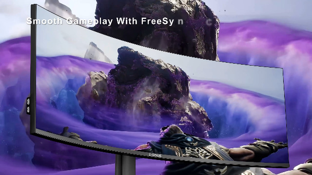 Amazon.com: 5K Monitor, Z-Edge 49 inch IPS Curved Gaming Monitor