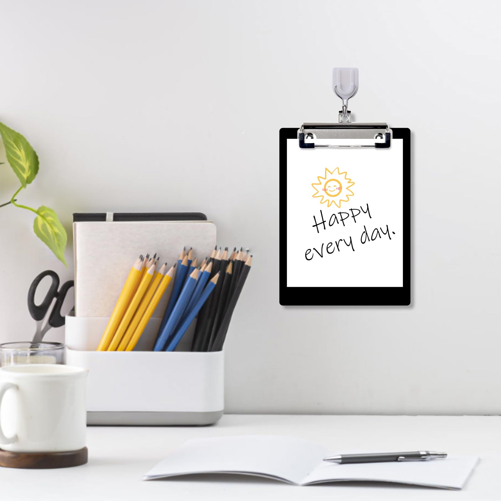 Juvale 4-Inch Silver Clipboard Clips - Pack Of 20 Metal Clips With Rubber Grip & Screw Installation