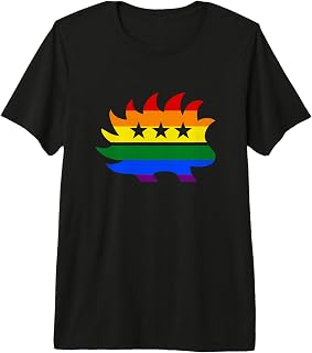 Libertarian Party Porcupine Logo Rainbow LGBT Gay Lesbian