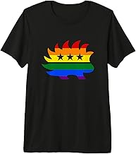 Libertarian Party Porcupine Logo Rainbow LGBT Gay Lesbian