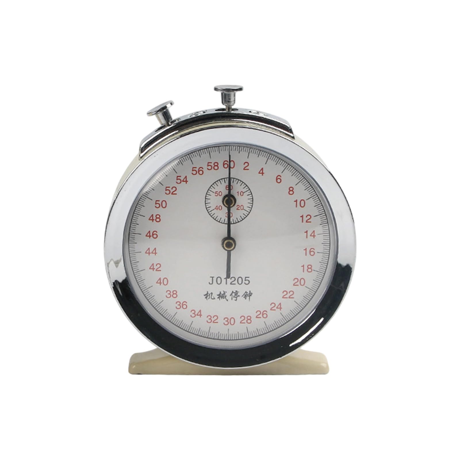 Multiurpose Mechanical Stopwatch Metal Timer Stop Clock Teaching Chronometer for Physics Experiments Athletic Training Teaching Timer