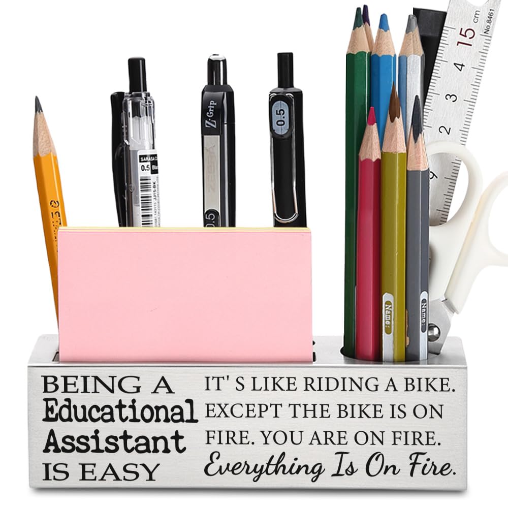 FOKCBOCM Funny Educational Assistant gifts for Women, Thank You Appreciation Gifts for Educational Assistant, Going Away Gift Retirement Gift for