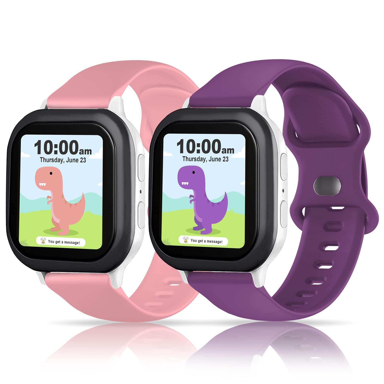 Mingmc Pack Colourful Bands Compatible With Gizmo Watch Band